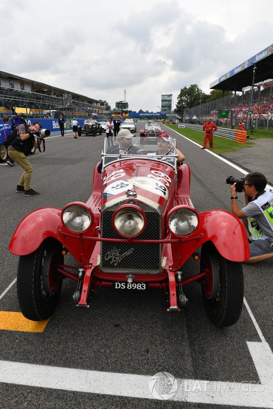 F1-es versenyzői parádé az Olasz Nagydíjról, Monzából