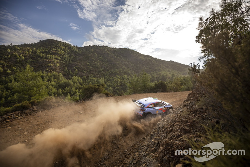 Hayden Paddon, Sebastian Marshall, Hyundai Motorsport Hyundai i20 Coupe WRC
