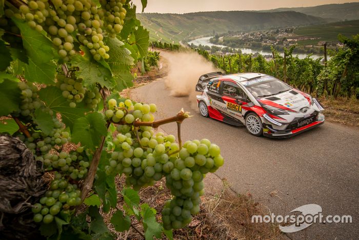 Ott Tanak, Martin Järveoja, Toyota Yaris WRC, Toyota Gazoo Racing