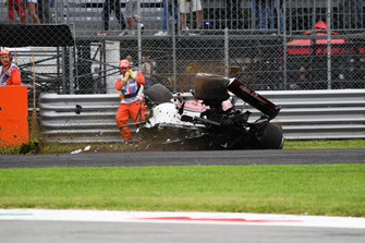 Marcus Ericsson, Sauber C37 crash