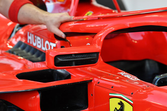 Ferrari SF71H mirror detail