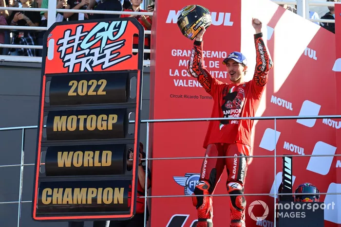 Campeón del mundo Francesco Bagnaia, Ducati Team