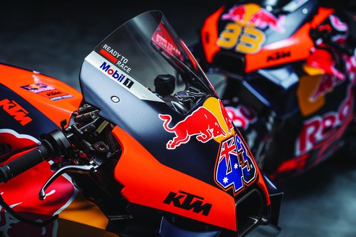 La moto de Jack Miller, Red Bull KTM Factory Racing