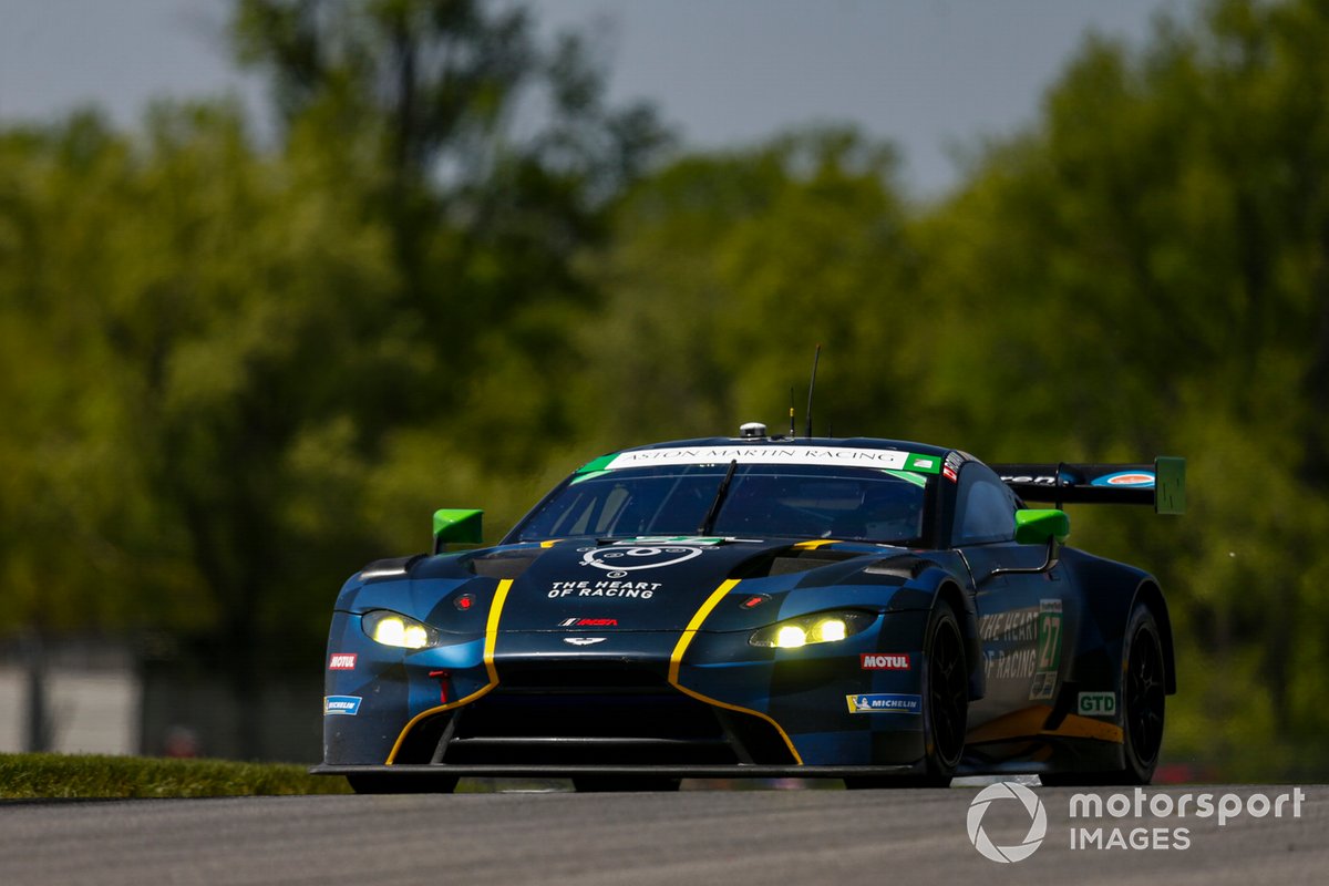 #27 Heart of Racing Team Aston Martin Vantage GT3: Roman De Angelis, Maxime Martin