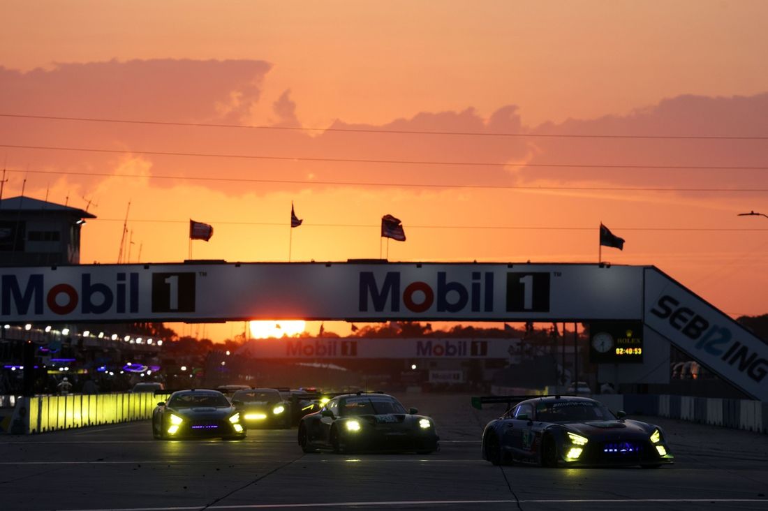 #57 Winward Racing Mercedes-AMG GT3: Russell Ward, Philip Ellis, Indy Dontje
