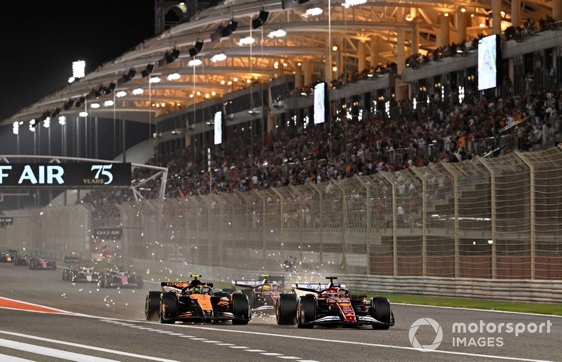 Charles Leclerc, Ferrari, Lewis Hamilton, Ferrari, Lando Norris, McLaren