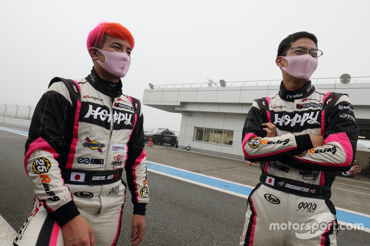 佐藤公哉 Kimiya Sato、松井孝允 Takamitsu Matsui(#25 HOPPY Porsche)