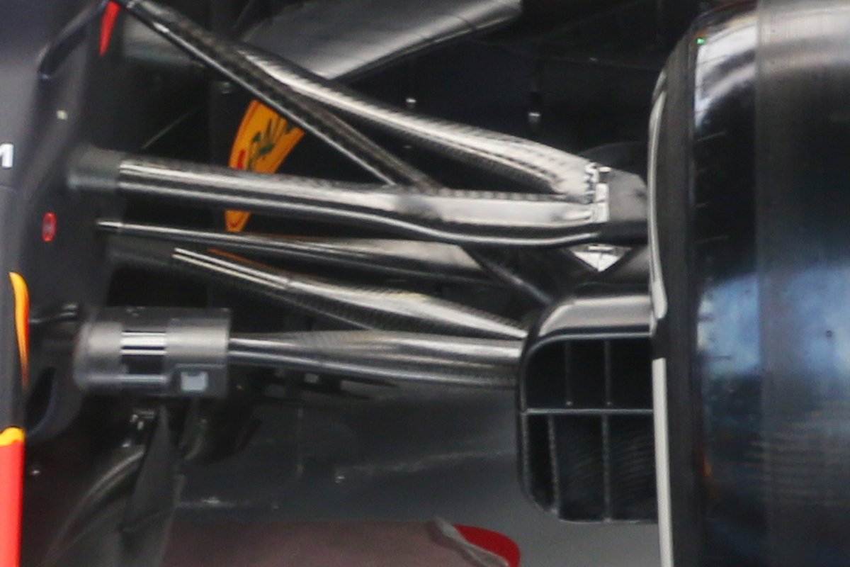 Red Bull RB16: Vorderradaufhängung