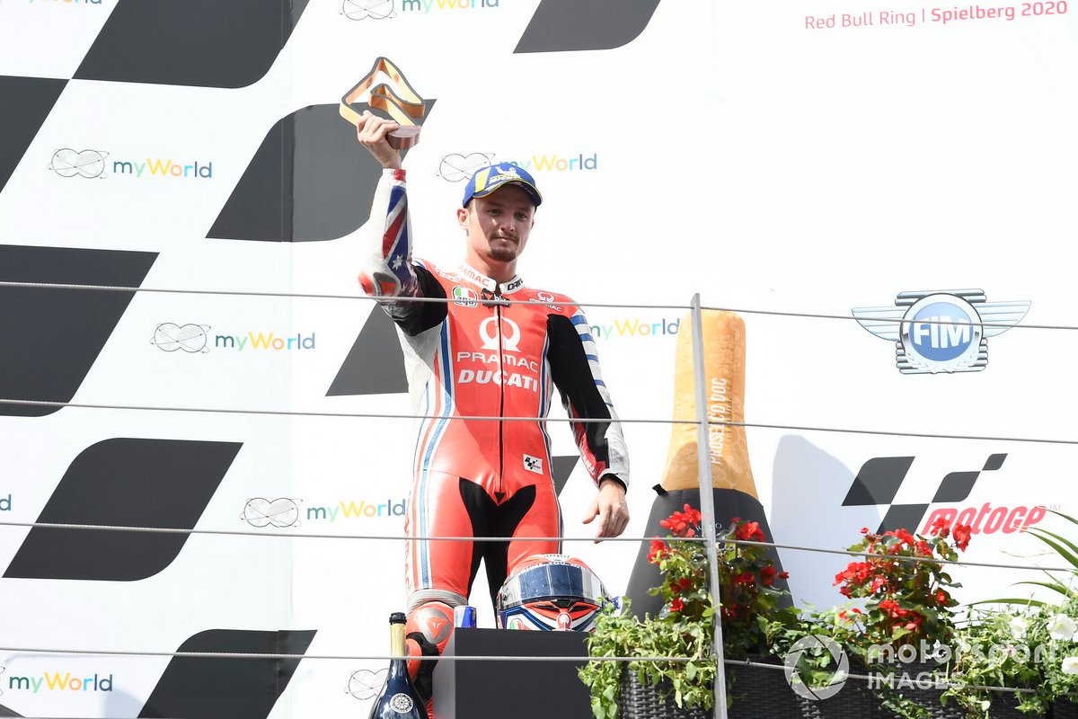 Podio: tercero Jack Miller, Pramac Racing