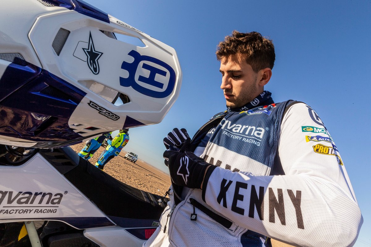#77 Rockstar Energy Husqvarna Factory Racing: Luciano Benavides