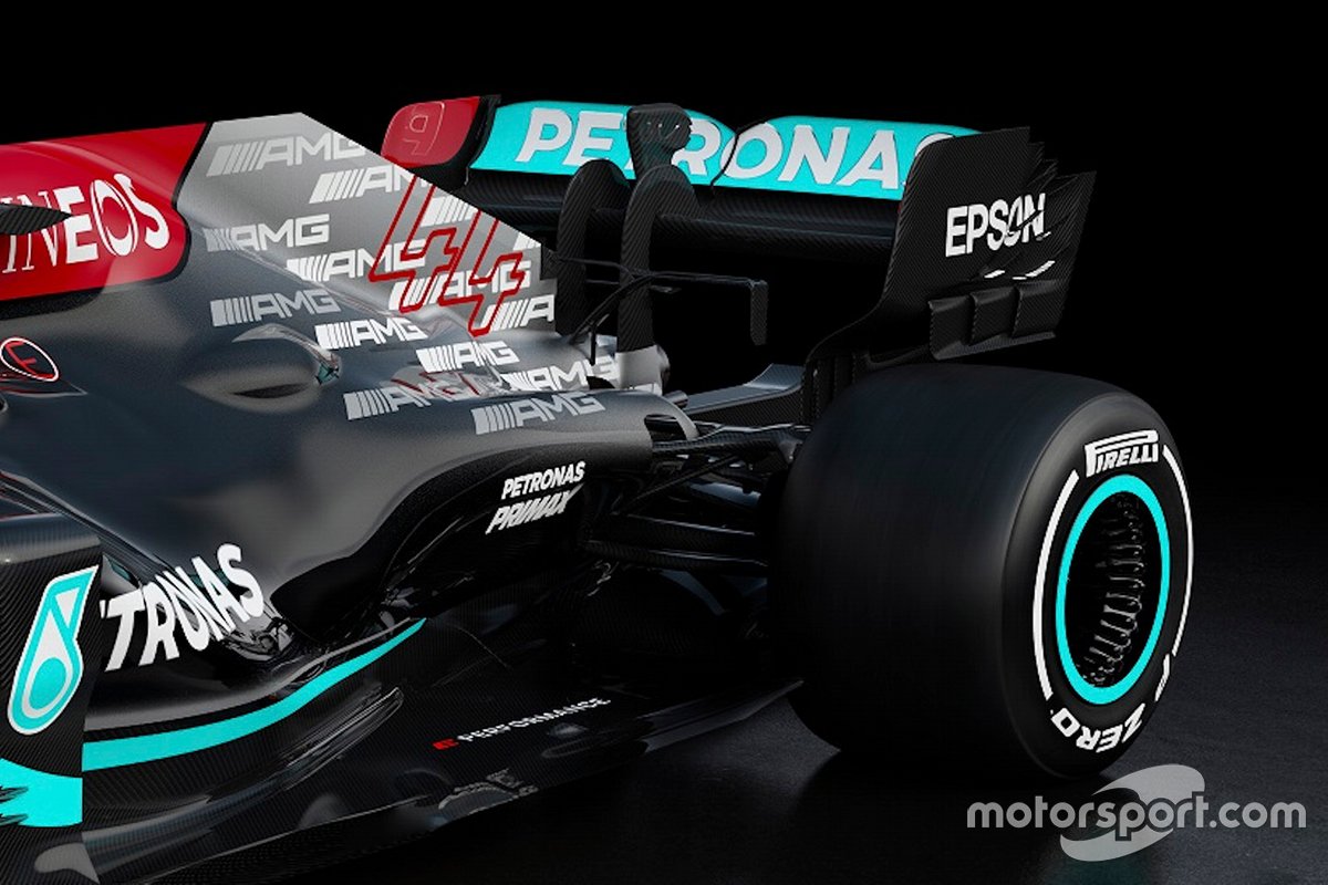 Detalle del Mercedes AMG F1 W12