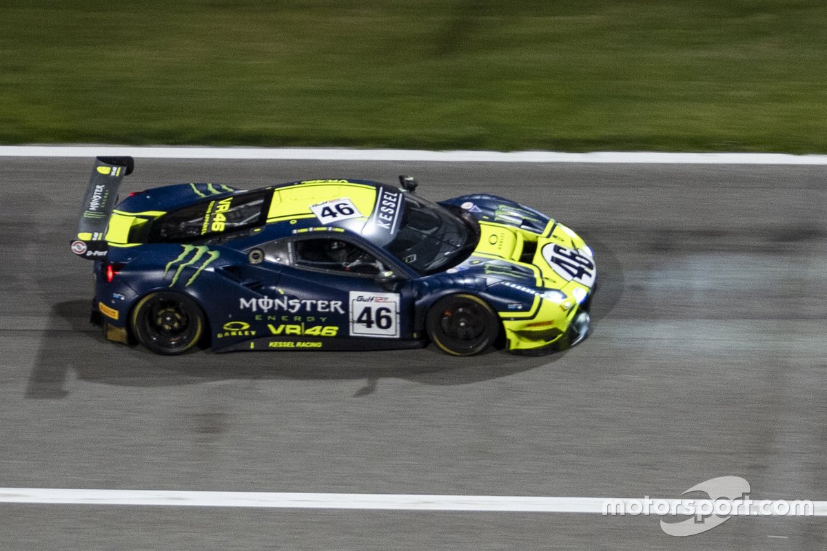 #46 Kessel Racing Monster VR46, Ferrari 488 GT3: Valentino Rossi, Alessio Salucci, Luca Marini