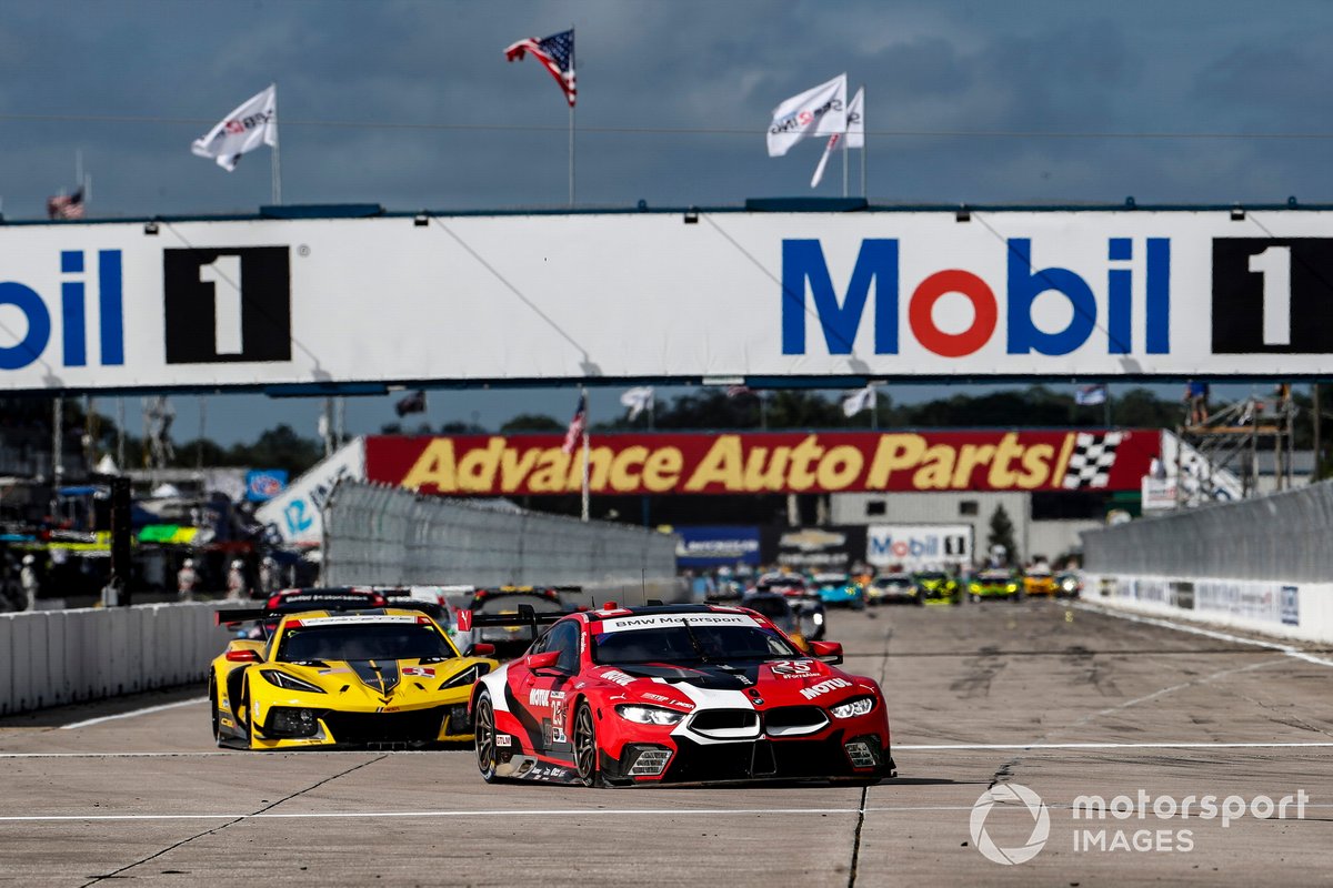 #25 BMW Team RLL BMW M8 GTE, GTLM: Connor De Phillippi, Bruno Spengler, Colton Herta , #3 Corvette Racing Corvette C8.R, GTLM: Antonio Garcia, Jordan Taylor, Nicky Catsburg