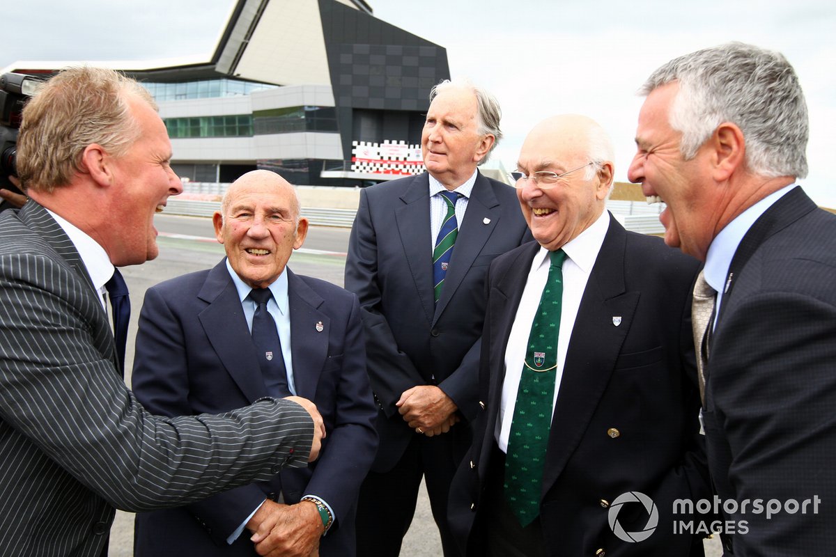 Together with fellow BRDC members Johnny Herbert, Sir Stirling Moss, John Watson and Derek Warwick, Murray attended the opening of the Silverstone Wing in 2011.