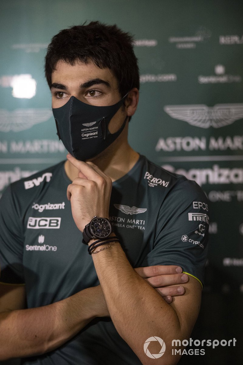 Lance Stroll, Aston Martin parla alla stampa