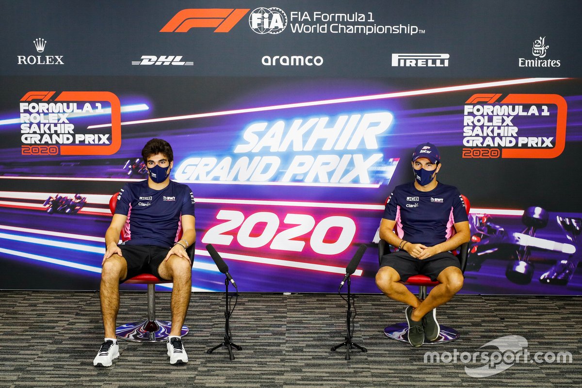 Lance Stroll, Racing Point, Sergio Pérez, Racing Point