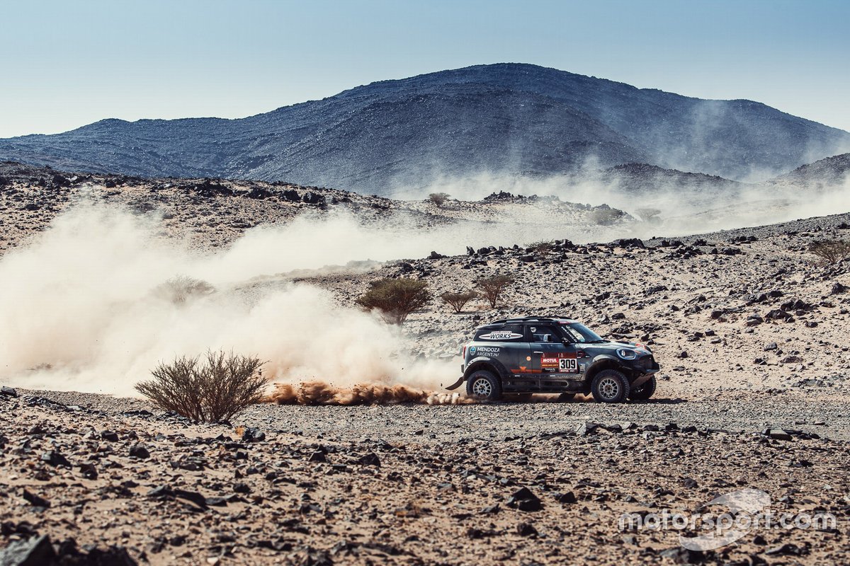 #309 X-Raid Mini JCW Rally Team: Orlando Terranova, Bernardo Graue
