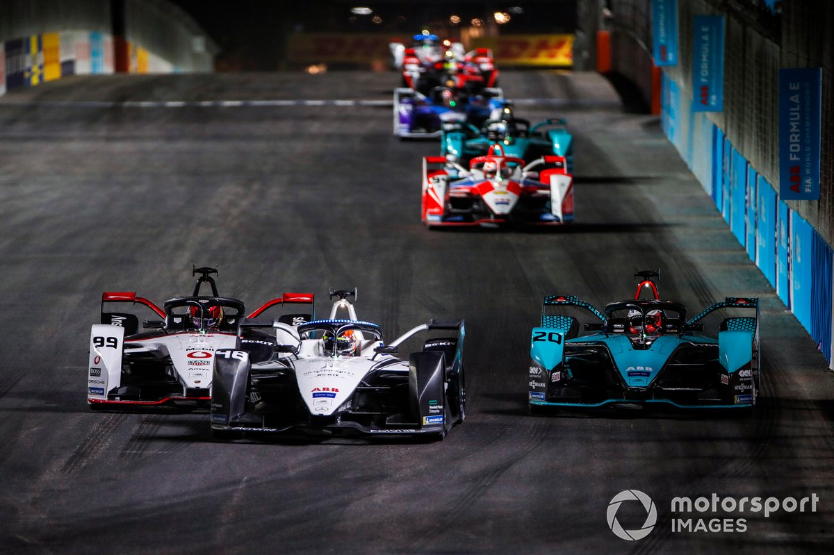 Pascal Wehrlein, Tag Heuer Porsche, Porsche 99X Electric, Edoardo Mortara, Venturi Racing, Silver Arrow 02, Mitch Evans, Panasonic Jaguar Racing, Jaguar I-Type 5