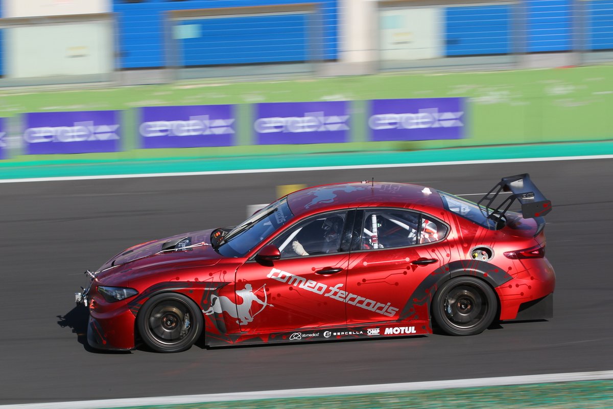 Mario Ferraris, Stefano Coletti, Romeo Ferraris, Alfa Romeo Giulia ETCR