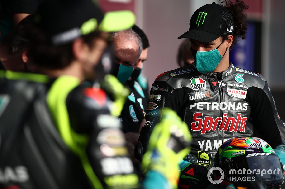 Franco Morbidelli et Valentino Rossi