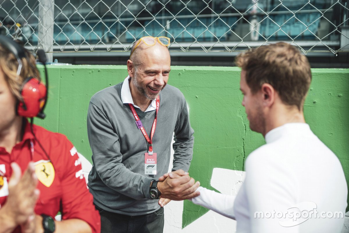 Sebastian Vettel, Ferrari con un invitado