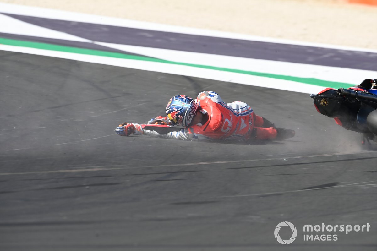 Caída de Jack Miller, Pramac Racing