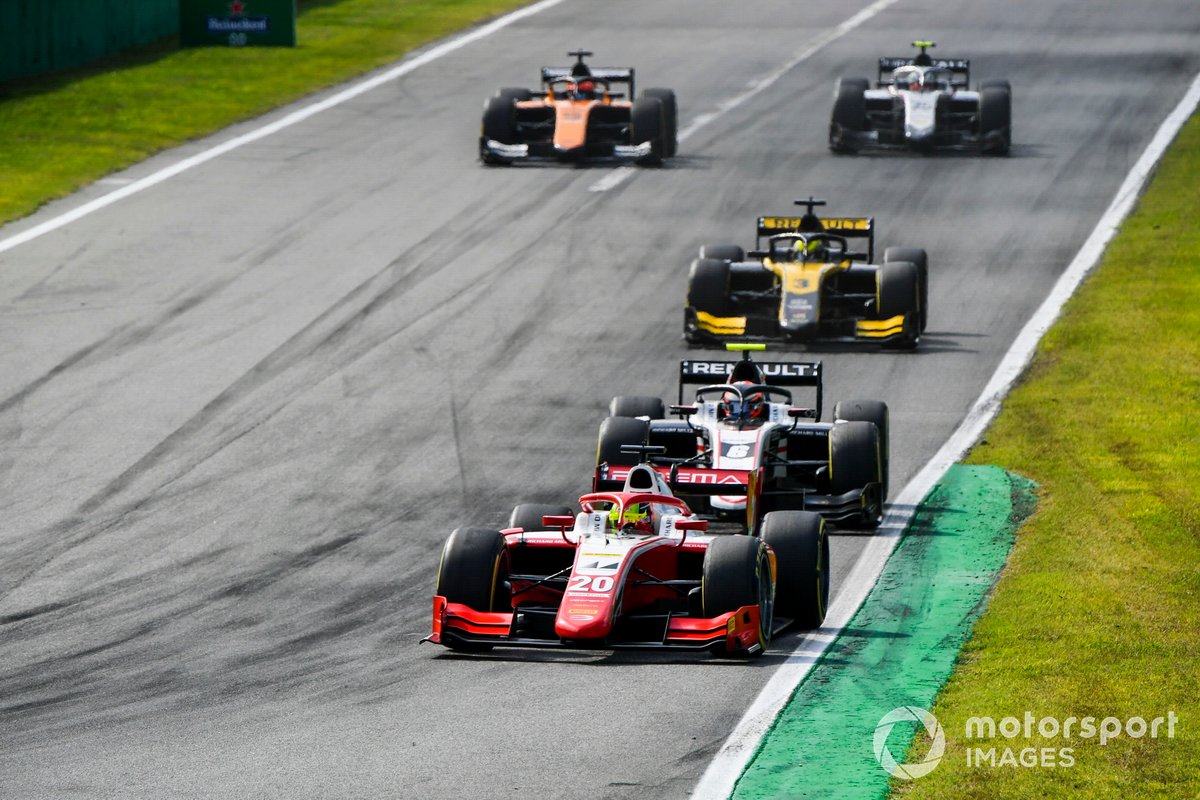 Mick Schumacher, Prema Racing y Christian Lundgaard, ART Grand Prix