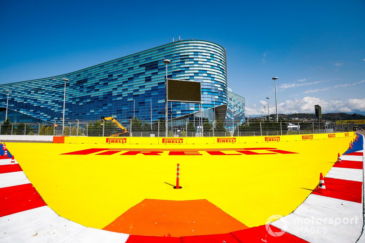 Detalle de la pista de Sochi