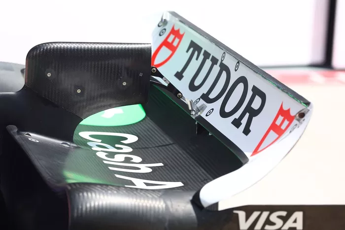 Detalle técnico Racing Bulls