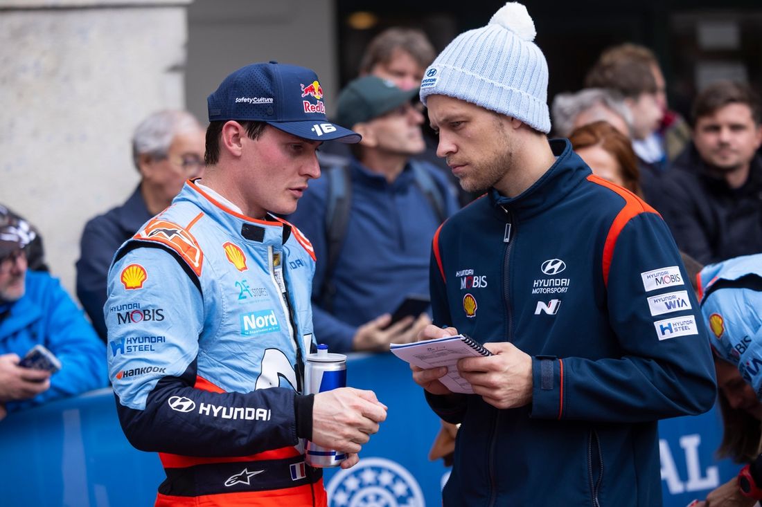 Adrien Fourmaux, Alexandre Coria, Hyundai World Rally Team Hyundai i20 N Rally1