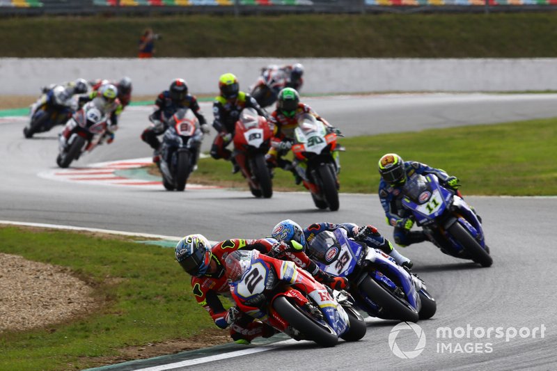 Leon Camier, Honda WSBK Team, Marco Melandri, GRT Yamaha WorldSBK