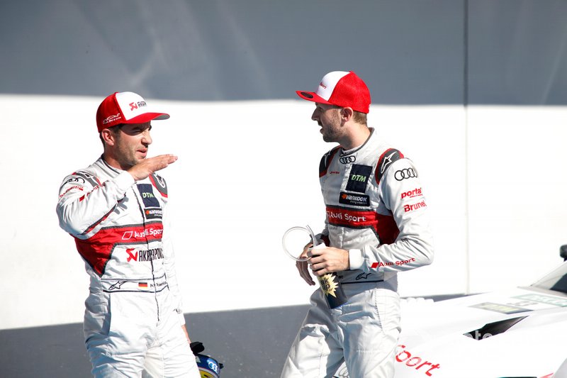 Mike Rockenfeller, Audi Sport Team Phoenix, René Rast, Audi Sport Team Rosberg