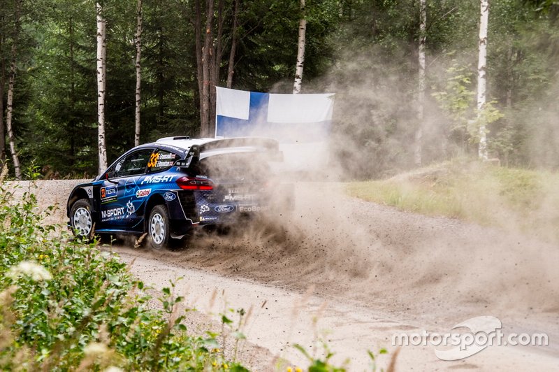 Gus Greensmith, Elliot Edmondson, M-Sport Ford WRT Ford Fiesta WRC