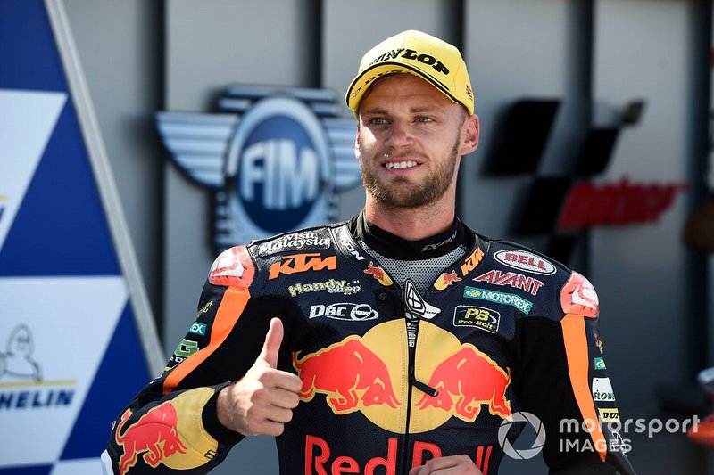 Brad Binder: "Dovi. Mis salidas a veces son buenas, pero no siempre"