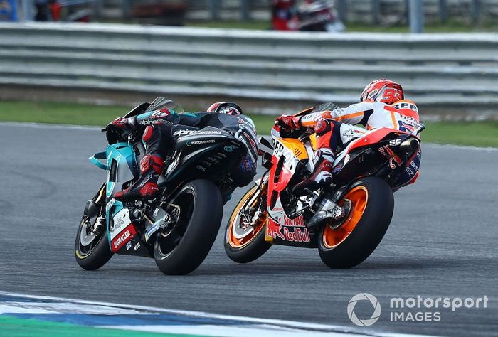 Fabio Quartararo, Petronas Yamaha SRT, Marc Marquez, Repsol Honda Team