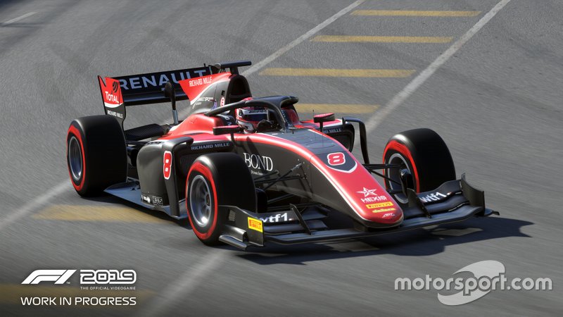 Imagen de la F2 en el 'F1 2019'