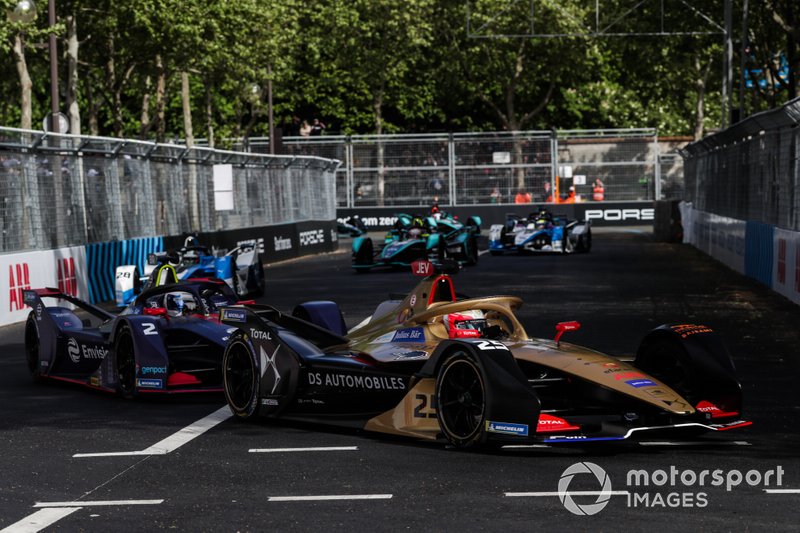 Jean-Eric Vergne, DS TECHEETAH, DS E-Tense FE19, Sam Bird, Envision Virgin Racing, Audi e-tron FE05