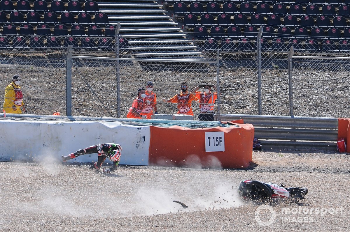 Secuencia de la caída de Jonathan Rea, Kawasaki Racing Team WorldSBK