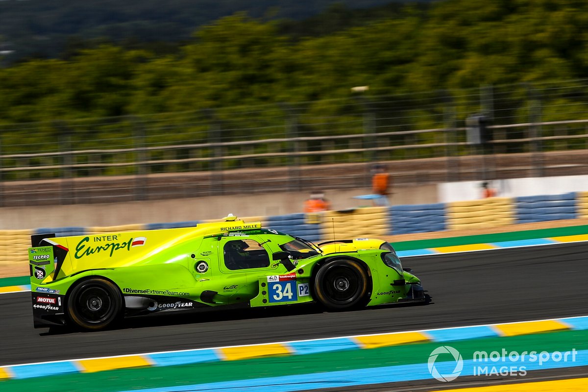 #34 Inter Europol Competition Oreca 07 - Gibson LMP2 of Jakub Smiechowski, Renger Van der Zande, Alex Brundle