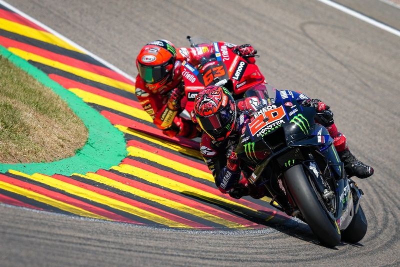 Fabio Quartararo et Pecco Bagnaia