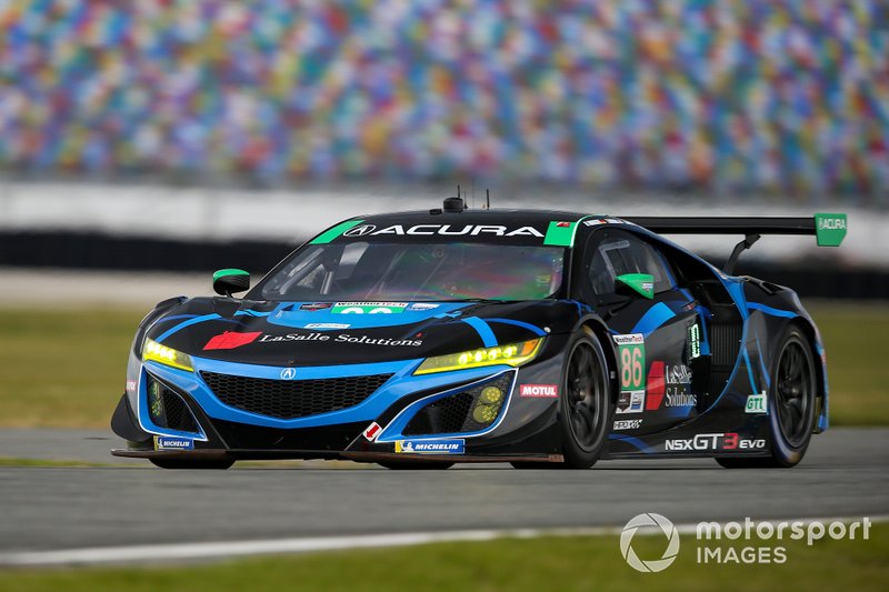 #86 Meyer Shank Racing w/ Curb-Agajanian Acura NSX GT3, GTD: Mario Farnbacher, Trent Hindman, Justin Marks, AJ Allmendinger