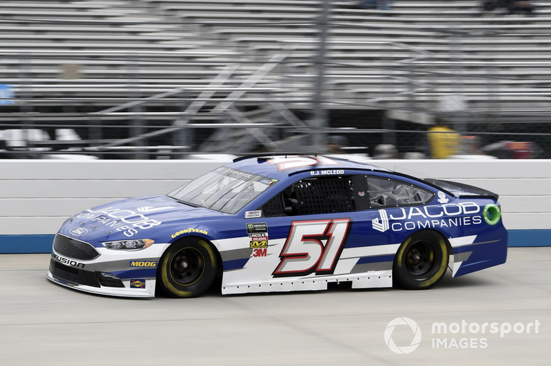 36. B.J. McLeod, Rick Ware Racing, Ford Fusion Jacob Companies