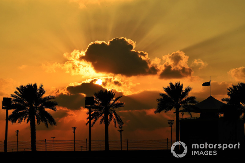 Sunset and clouds