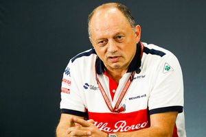 Frederic Vasseur, Team Principal, Sauber, en conférence de presse