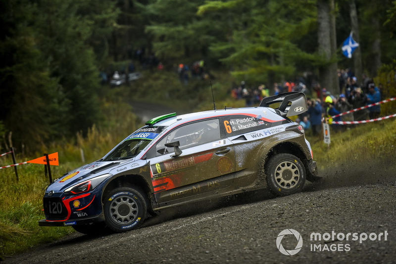 Hayden Paddon, Sebastian Marshall, Hyundai Motorsport Hyundai i20 Coupe WRC