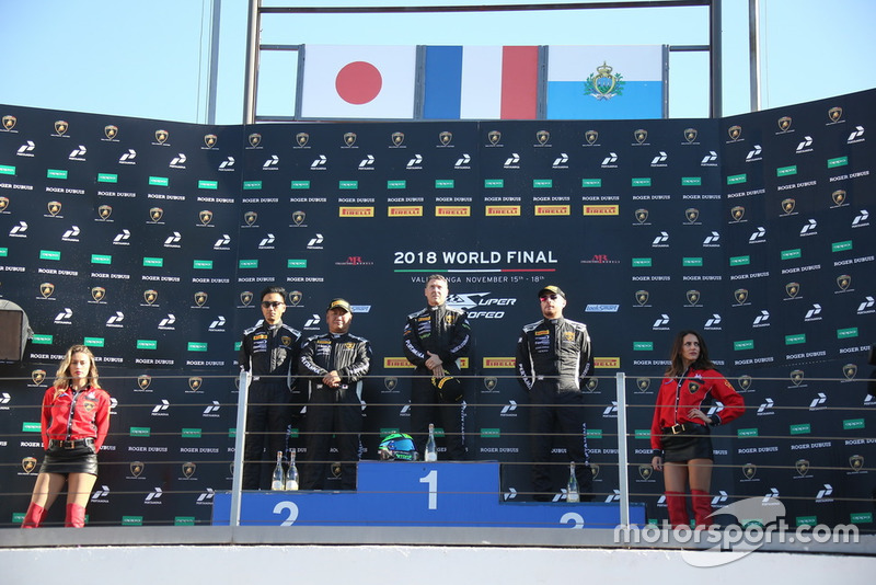 Podio Gara 2 World Final AM+LC