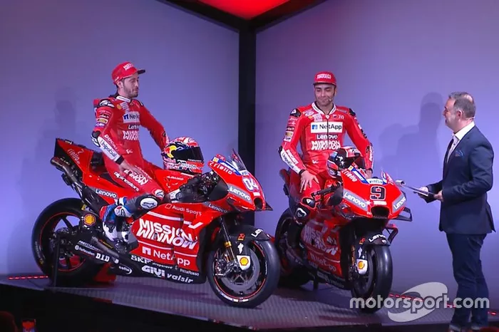 Andrea Dovizioso e Danilo Petrucci, Ducati Team