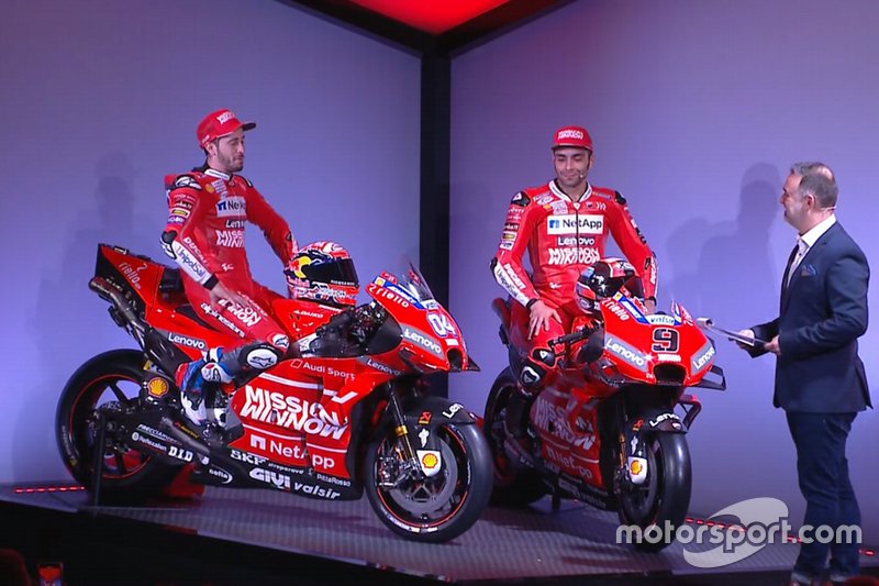 Andrea Dovizioso e Danilo Petrucci, Ducati Team