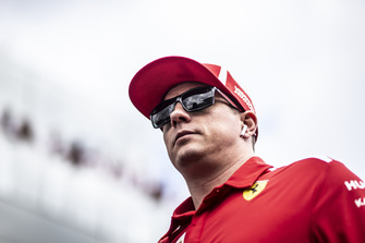 Kimi Raikkonen, Ferrari pilotlar geçit töreninde