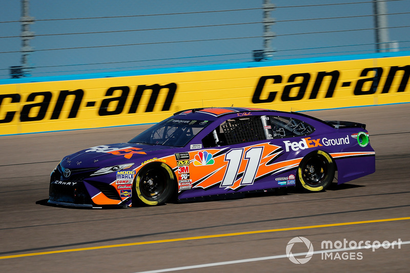 10. Denny Hamlin, Joe Gibbs Racing, Toyota Camry FedEx Ground